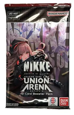 Union Arena TCG - Nikke Goddess of Victory UE14BT - BOOSTER PACK [12 Cards] - Image 1