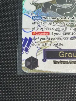 OP14-096 Ground Death ALT ART One Piece Card Game Secret Rare English NM - Image 5