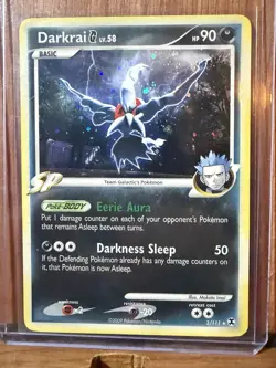 Pokemon Darkrai G Rising Rivals Basic SP Reverse Holo Rare 3/111 90 HP Card TCG - Image 1