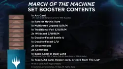 Magic: the Gathering March of the Machine Set Booster Box - 30 Packs (360 Cards) 195166207247 - Image 2