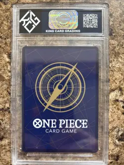 2022 One Piece ST04 KAIDO King Card Grading Mint 9 Card #003 - Image 2