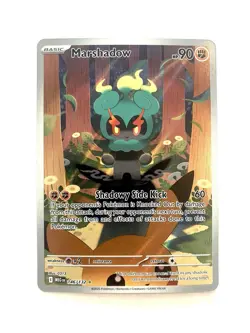 Marshadow 146/132 Mega Evolution Illustration Rare Pokemon TCG Card NM - Image 1