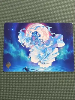 Yue The Moon Spirit Art Card Gold Signature / Stamp 7/54 AVATAR - Image 1