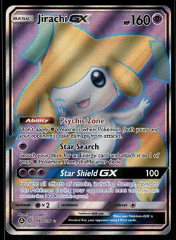 Pokemon Cards Jirachi GX 79a/236 Unified Minds Rare Ultra NM - Image 1