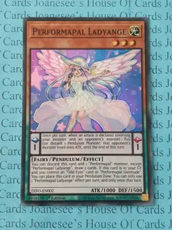 Performapal Ladyange DIFO-EN002 Super Rare Yu-Gi-Oh Card 1st Edition New - Image 1
