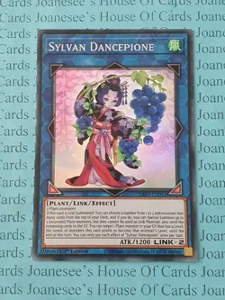 Sylvan Dancepione DIFO-EN051 Super Rare Yu-Gi-Oh Card 1st Edition New - Image 1