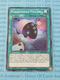 Parasomnia Pillow DIFO-EN067 Common Yu-Gi-Oh Card 1st Edition New - Image 1