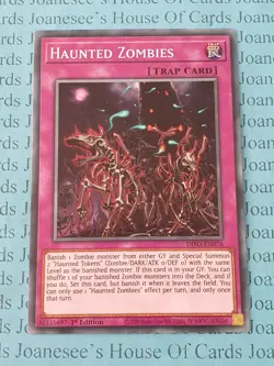 Haunted Zombies DIFO-EN076 Common Yu-Gi-Oh Card 1st Edition New - Image 1