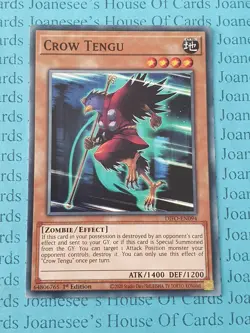 Crow Tengu DIFO-EN094 Common Yu-Gi-Oh Card 1st Edition New - Image 1