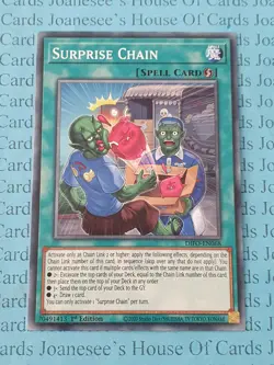 Surprise Chain DIFO-EN068 Common Yu-Gi-Oh Card 1st Edition New - Image 1