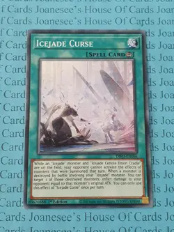 Icejade Curse DIFO-EN056 Common Yu-Gi-Oh Card 1st Edition New - Image 1