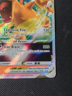 Pokemon TCG Charizard VSTAR Card Brilliant Stars Series 018/172 - Image 4