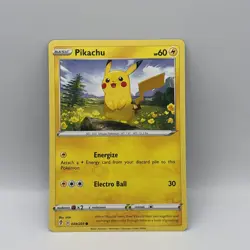 Pikachu 049/203 Evolving Skies Sword & Shield Pokemon Cards TCG Common - Image 1