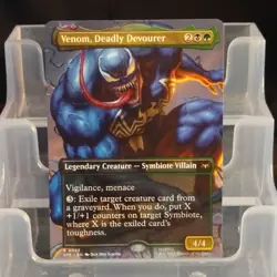 Magic: The Gathering Venom, Deadly Devourer Borderless Rare Creature 4/4 - Image 1