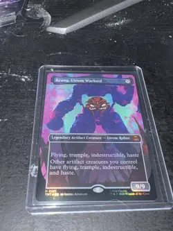 Krang, Utrom Warlord (Borderless) Teenage Mutant Ninja Turtles Foil - Image 1