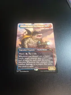 Captain Howler, Sea Scourge (Borderless) Aetherdrift Regular Rare Mint - Image 2