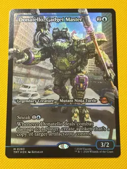 Donatello, Gadget Master (Showcase) Foil M Teenage Mutant Ninja Turtles 283 - Image 1