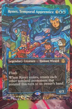 Renet, Temporal Apprentice (Borderless) Teenage Mutant Ninja Turtles Regular - Image 1