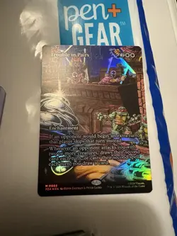 Trouble in Pairs (Borderless) Teenage Mutant Ninja Turtles Source Material Foil - Image 1
