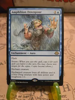 MTG Amphibian Downpour Modern Horizons 3 Regular Rare NM - Image 1