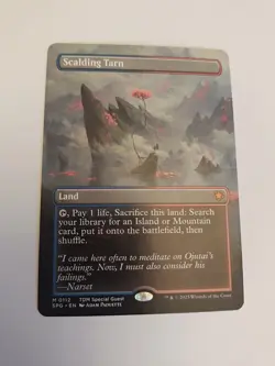 Scalding Tarn (Borderless) Regular NM Special Guests Tarkir Dragonstorm - Image 1