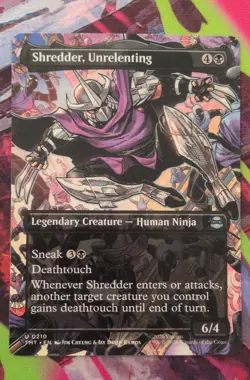 Shredder, Unrelenting (Borderless) Teenage Mutant Ninja Turtles Regular - Image 1