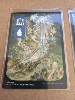 3. Kamigawa Neon Dyansty Lands. Mtg. Nm - Image 2