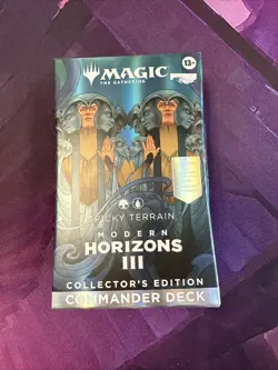 Modern Horizons 3 Commander Collector Edition Foil Tricky Terrain MTG - New - Image 1