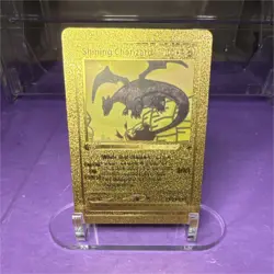 Pokemon Shining Charizard Gold Foil Card - Image 1