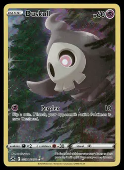 Pokemon Cards Duskull GG28/GG70 Crown Zenith Galarian Gallery Holo NM *2 - Image 1