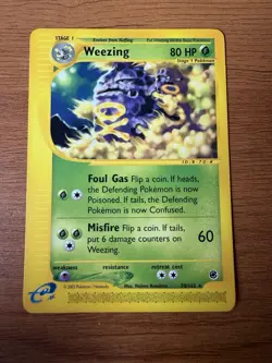 WEEZING 2002 POKEMON E-CARD EXPEDITION RARE 70/165 - Image 1