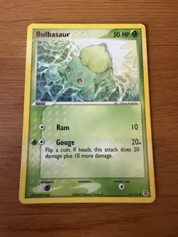 Pokemon TCG - Bulbasaur (55/112) FireRed & LeafGreen - Regular Rare - Image 1