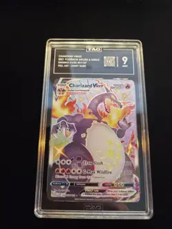 2021 Pokemon SWSH Shining Fates - Charizard VMAX - SV107 - Shiny Rare - TAG 9 - Image 3