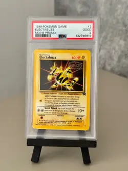 PSA 2 1999 Electabuzz Pokemon Movie Promo #2 - Image 1