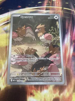 Pokemon Spearow 151/132 Holo Illustration Rare Me01: Mega Evolution NM/M - Image 1