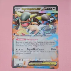 Pokemon TCG Kangaskhan 025 Mega Evolutions Black Star Promo Jumbo Card English - Image 1