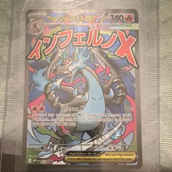 Pokemon Mega Charizard X EX 023 Me: Mega Evolution Promo Holo 360 HP Stage 2 - Image 1