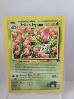 Pokemon Trading Card Erika's Ivysaur 41/132 Gym Challenge Regular - Image 1