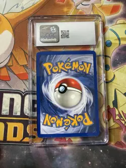 CGC 9 MINT Poliwrath 1999 Base Set 13/102 Holo Pokemon Card - Image 2