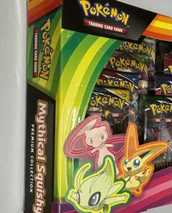 Pokemon TCG Mythical Squishy Premium Collection Factory Sealed - Image 3