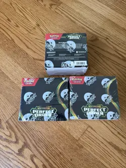 Pokemon : Mega Evolution-Perfect Order Booster Display Box (36 Packs) Lot Of 3 - Image 1
