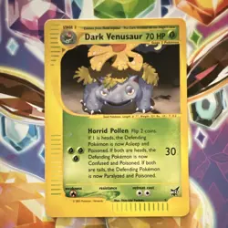 Pokemon Dark Venusaur #7 Best of Game Promo 70 HP 2003 Pokemon TCG - Image 1