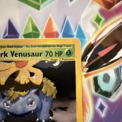 Pokemon Dark Venusaur #7 Best of Game Promo 70 HP 2003 Pokemon TCG - Image 3