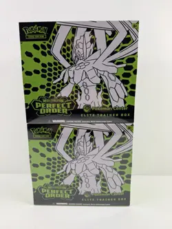 2x Pokemon TCG Perfect Order Pokemon Center Elite Trainer Box ETB New & Sealed - Image 1