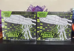 LOT OF 2 Pokemon TCG Perfect Order Etb Brand New Sealed Free Shipping - Image 1