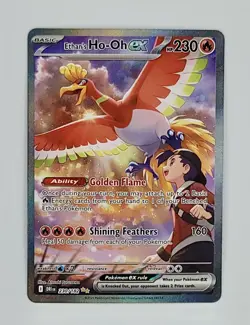 Pokemon TCG Ethan's Ho-Oh EX Sir 230/182 Destined Rivals Mint/Nm Condition - Image 1