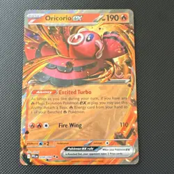 Pokemon TCG Oricorio EX 018/094 Me02 Phantasmal Flames Double Rare Holo 190HP - Image 1