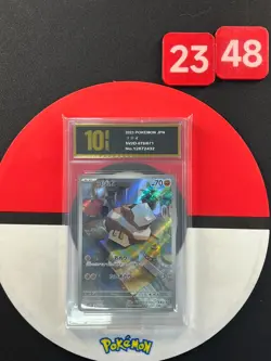 2023 Pokemon TCG Japanese Nacli sv2D 078/071 AR Clay Burst Grade10 - Image 1