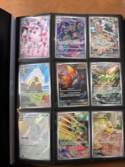 pokemon binder collection Full Art /EX/vintage✨ultra Pro Binder Included - Image 1