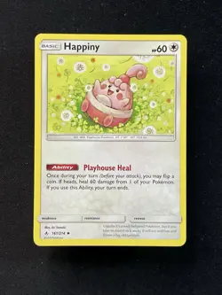 Pokemon Happiny - 161/214 - Uncommon Unbroken Bonds - Image 1